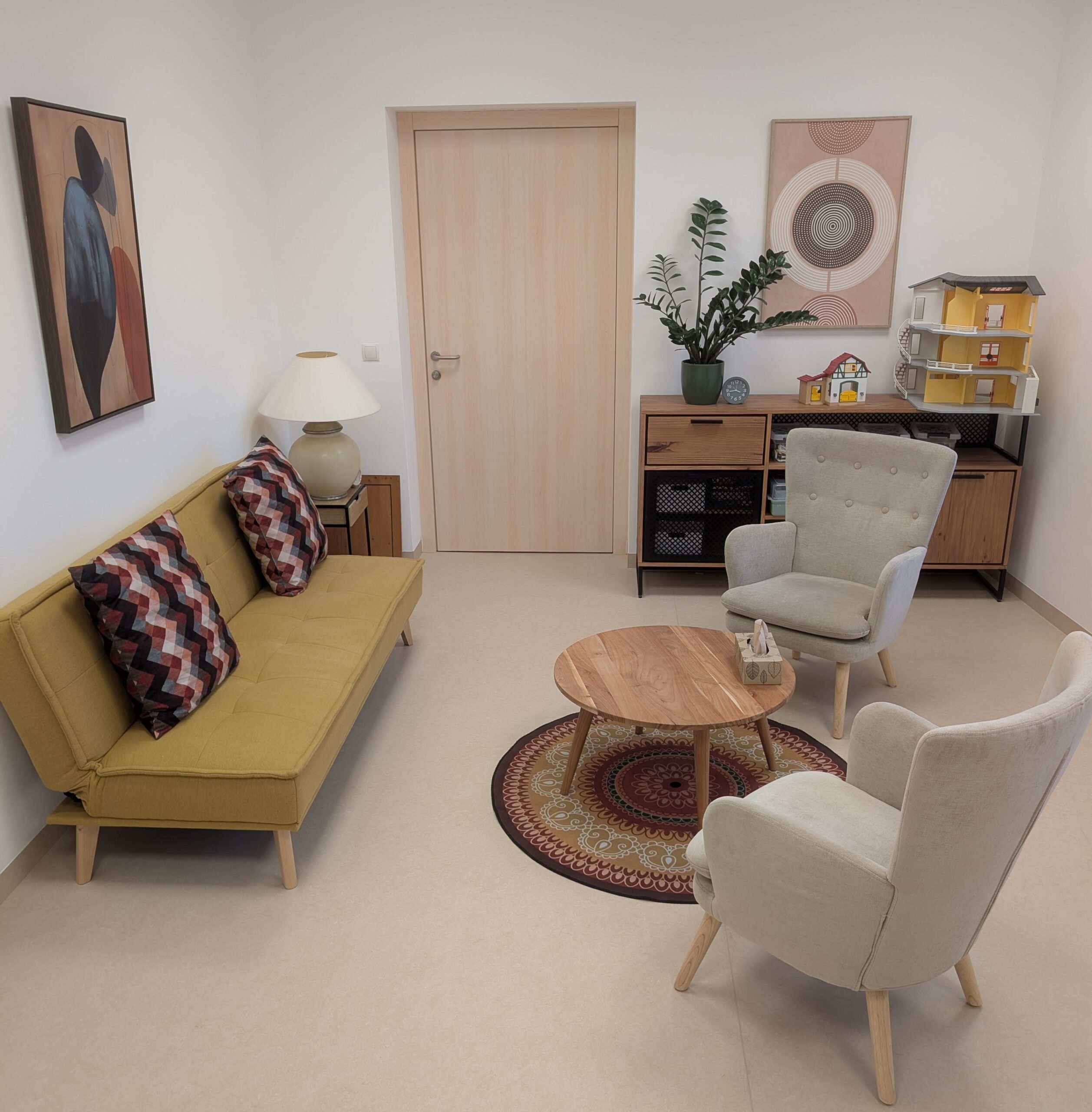 1 Praxisbild Psychotherapie Neulengbach Johannes Krutzler Einzeltherapie Paartherapie Familientherapie Praxisraum Psychotherapie Neulengbach Einzeltherapie Paartherapie Familientherapie